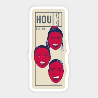 Hou Big 3 T-shirt Sticker